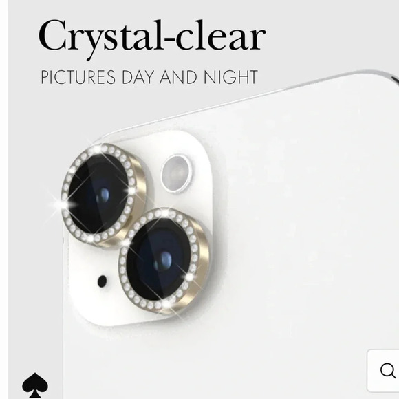 - kate spade new york Aluminum Ring Lens Protector Set in Silver new in box - Picture 1 of 16